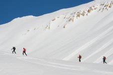 RS Skitour Neunerspitze Aufstieg